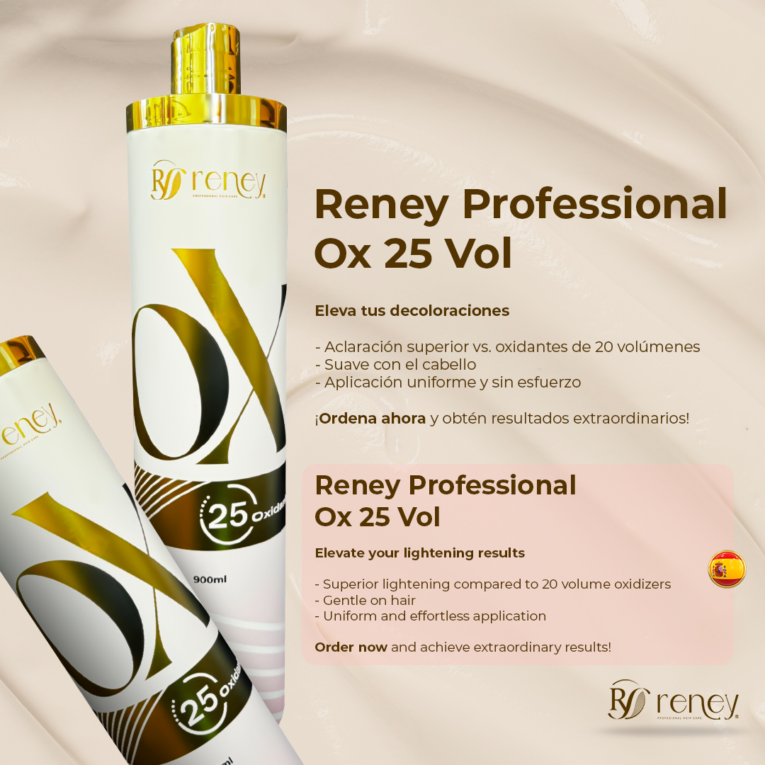 Reney Professional - Ox 25 Vol Peroxide – Reney Hair Care