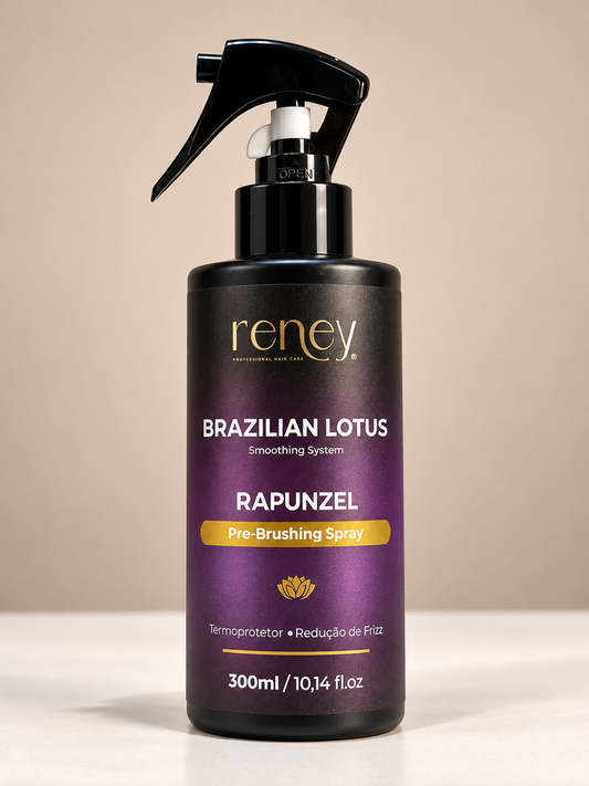 Reney Brazilian Lotus Rapunzel – Spray Pre-Brushing Termoprotector 300ml
